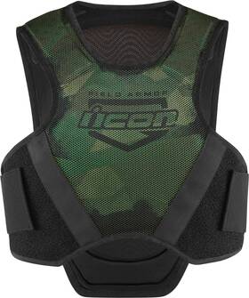 2702-0277 Icon Softcore Vest - Green Camo Small/medium