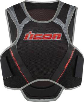 2702-0283 Icon Softcore Vest - Megabolt Black Xl/2xl