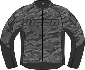 2820-6163 Icon Hooligan Ce Tigers Blood Jacket 2xl Gray