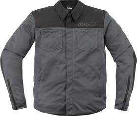 2820-6225 Icon Upstate Mesh Ce Jacket Large Gray