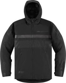 2822-1457 Icon Women S Pdx3 Jacket Xl Black
