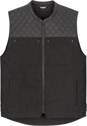 2830-0553 Icon Chamonix Denim Vest Medium Black