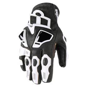 3301-3553 Icon White Hyperport Short Gloves Lg