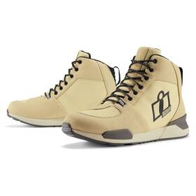 3403-1071 Icon Inch Tarmac Wp Motorcyle Boots Street Footwear Waterproof Mens U.s. 10.5 Tan