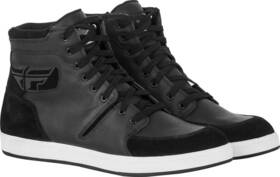 361-99312 Icon Fly Racing Inch M16 Leather Riding Motorcycle Shoes Waterproof Mens U.s. 12 Black