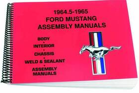 Jegs 64-mfa Factory Assembly Manual For 1964 -1965 Ford Mustang