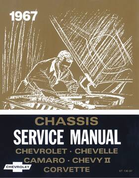 67-psm Jegs Chassis Service Manual For 1967 Chevrolet Full Size Camaro Chevelle