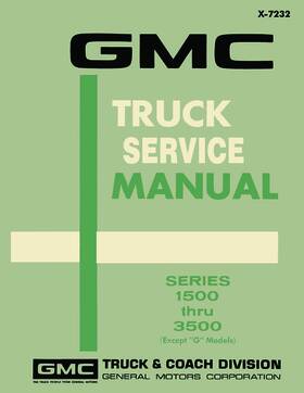 Jegs 91245 Shop Manual For 1972 Gmc Trucks