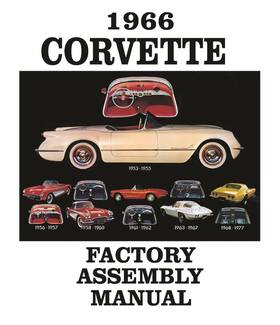 93750 Jegs Factory Assembly Manual For 1966 Chevrolet Corvette