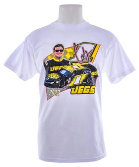 Jegs Apparel And Collectibles 099998693479 Cody Coughlin 2022 #1 Champion T-shirt