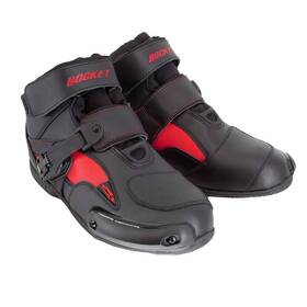 2032-3010 Joe Rocket Sector Motorcycle Riding Shoes Buckle Leather Chassis Mens 10 - Red