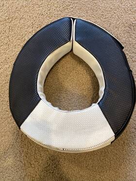 15-nec-car-a K1 Race Gear 024972111489 Neck Protector Brace Carbon/white Adult -