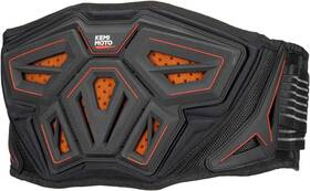 F1117-08124-bk-rdl Kemimoto Motorcycle Kidney Belt Med/lrg Lightweight Breathable Niob