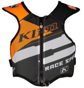 3097-001-120-400 Klim Tec Vest Race Spec Strike Orange Sm 3097-001-120-400 Klim Tec Vest Race Spec Strike Orange Sm