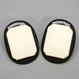 95-0500 Klucky Motorcycle Road Racing Std Knee Slider Puck Sets Of 2 - White