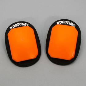 95-0600 Klucky Motorcycle Road Racing Std Knee Slider Puck Sets Of 2 - Orange