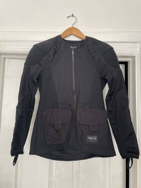 Knox 1013742013585 Womens Urbane Pro Utility Mk2 Black Armoured Shirt M/12