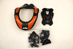 3pw20v012603 Ktm Bionic Tech 2 Neck Brace X-small - Medium Black/orange