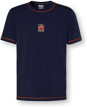 3rb230049205 Ktm Mens Redbull Carve T-shirt Xl Blue
