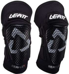 Leatt 009554096907 Reaflex Pro Knee Guards Black Sm Leatt 009554096907 Reaflex Pro Knee Guards Black Sm