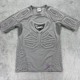 Leatt 009698987451 Roost Tee Shirt Mens L/xl Gray Riders Body Protector Moisture Cool Padded Leatt 009698987451 Roost Tee Shirt Mens L/xl Gray Riders Body Protector Moisture Cool Padded