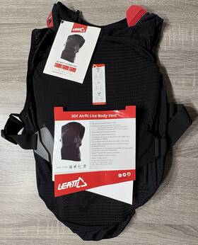 Leatt 009699023950 - 3df Airfit Lite Body Vest. Motorcycle Padded Protective New With Tags
