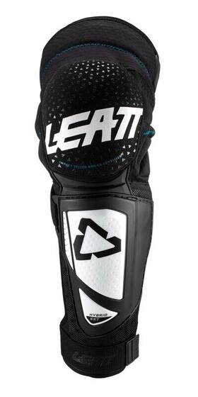 Leatt 009699058716 3df Hybrid Ext Youth Junior Knee Guard White/black