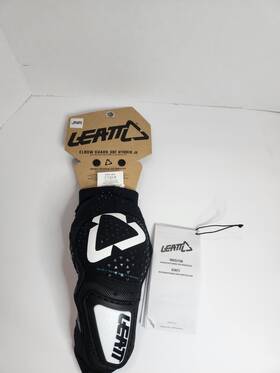 Leatt 009699058815 Elbow Guard 3df Hybrid Jr White/black New With Tags