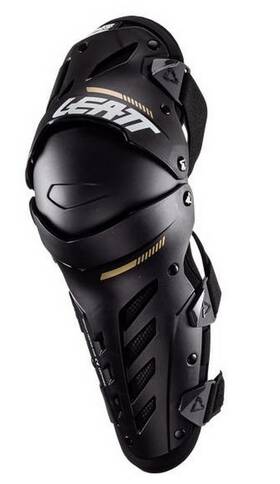 Leatt 009699113088 Dual Axis Knee And Shin Guards Black Lg/xl