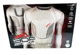 05000405005 Leatt 3df Body Protector In Gray Size Small / Medium