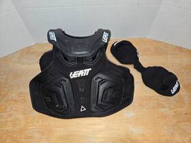 1014010019 Leatt Fusion 2.0 Motocross Youth Protection Vest Black Jr. Size L/xl 125-150cm