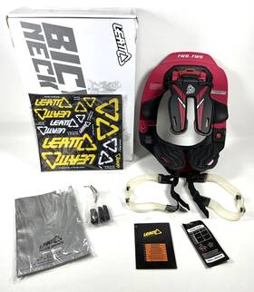 1015100150 Leatt Dbx 5.5 Neck Protection Brace Rubine Red/black Small/medium