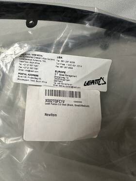 3007-101540-0102 Leatt 1015400102 Fusion 3.0 Protection Vest Motorcycle