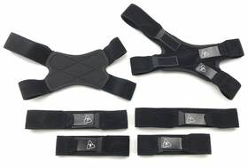 4015300300 Leatt Strap Kit C-frame Knee Brace Pair Black Sm/md