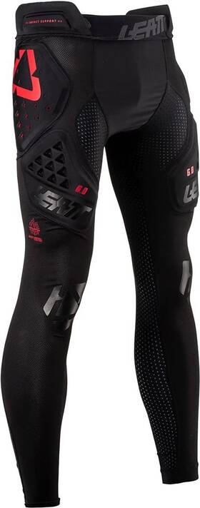 5018620111 Leatt Noir M Impact Pants 3df 6.0 Adult Black - Medium