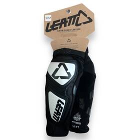 501920014 Leatt Contour White/black Elbow Guard Size S/m