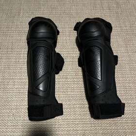 5019210071 Leatt Ext Knee And Shin Guards Black Lg/xl - Motocross Atv Mx Dirtbike