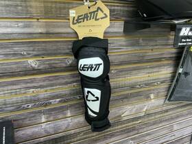 5019210150 Leatt New Knee And Shin Guard 3.0 Ext - White/black S/m