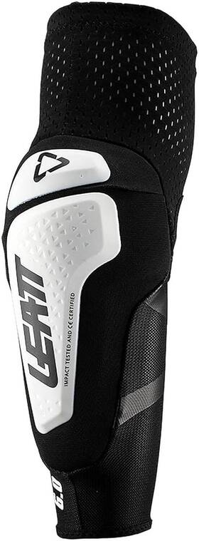 5019400300 Leatt 3df 6.0 Elbow Guards Small White/black
