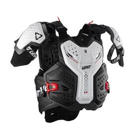 5021400220 Leatt White Small/medium Motocross Dirt Bike Chest Protector 6.5 Pro
