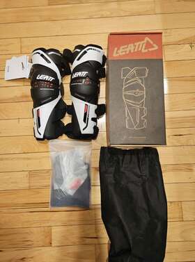 5022121902 Leatt New Z-frame Knee Brace Pair - White Large 5022121902 Leatt New Z-frame Knee Brace Pair - White Large