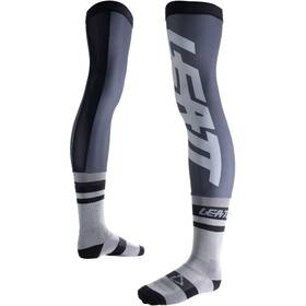 5026061451 Leatt 2026 Moto Knee Brace Socks - Grey Medium
