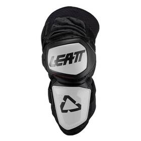 Lea-5019210040 Leatt Open Box Adult Enduro Dirt Bike Knee Guards White/black Size - Sm-md