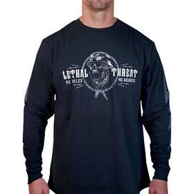 Ls20889-4xl Lethal Threat Flash And Bones Long Sleeve Shirts