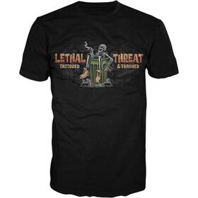 Lt20892-5xl Lethal Threat Tattooed And Trashed T-shirts