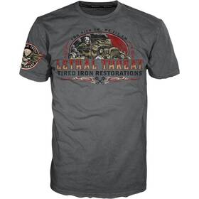 Vv40174xxxl Lethal Threat Vintage Velocity Tired Iron Restorations T-shirts