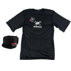 Maddog 641171825049 Pro Padded Neck And Chest Protector Combo Pack - Small/medium