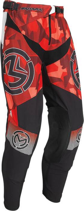 2901-10382 Moose Offroad Fits Sahara Pants - Red/black Us 36