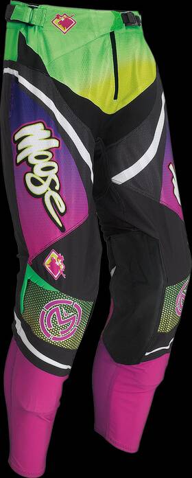 2901-10413 Moose Racing Soft-goods S23 Sahara Pants Purple/green 34