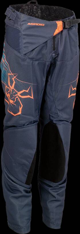 2903-2338 Moose Racing Soft-goods Youth Agroid Pants 23 Blue/orange 20